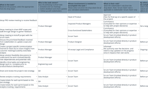 Manage the Product Development Process